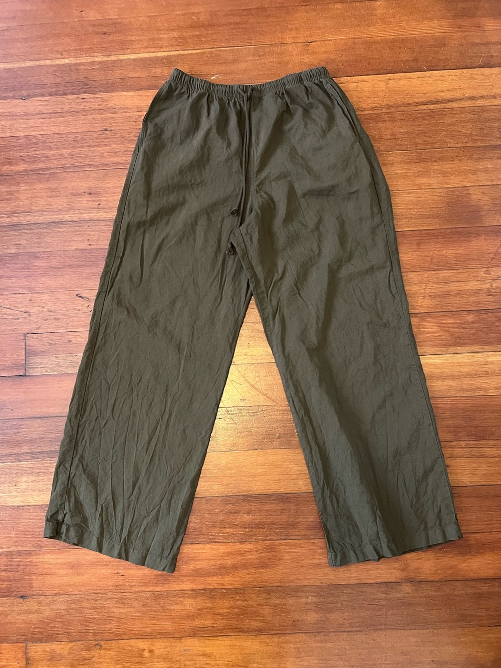 Uniqlo Linen Blend Easy Pants